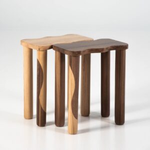 MÕA – Tabouret ondulé