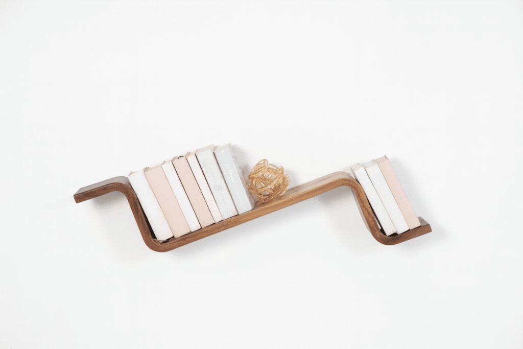 ÕNDULA – Étagère courbée