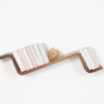 ÕNDULA – Étagère courbée